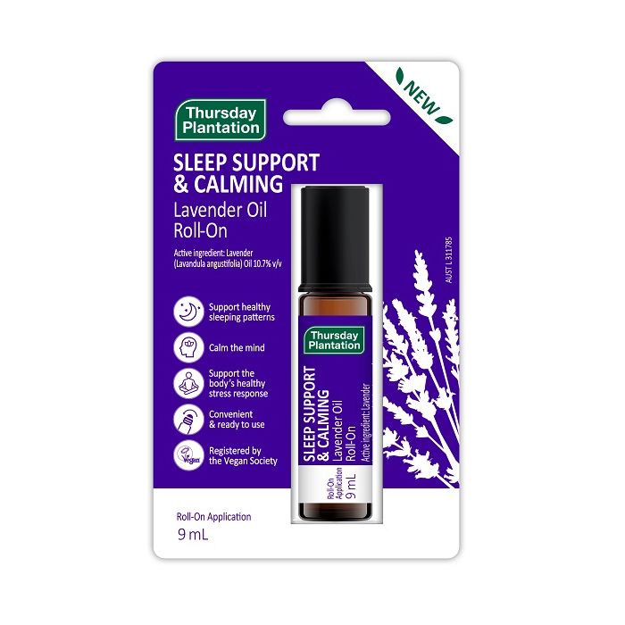 Buy Thursday Plantation Sleep Support Calming Lavender Oil Roll On 9ml Online At Pharmacy Online
