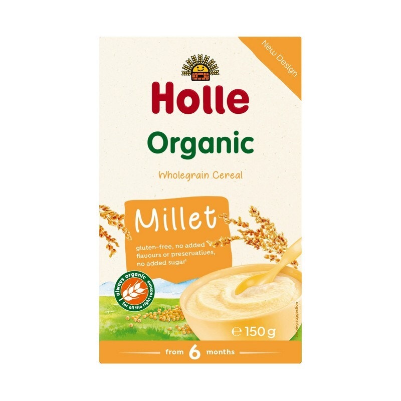 Holle organic store millet baby porridge