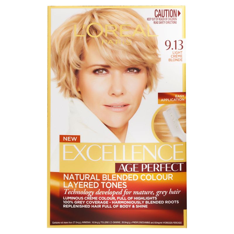 L Oreal Paris Excellence Creme Age Perfect Natural Blended Hair
