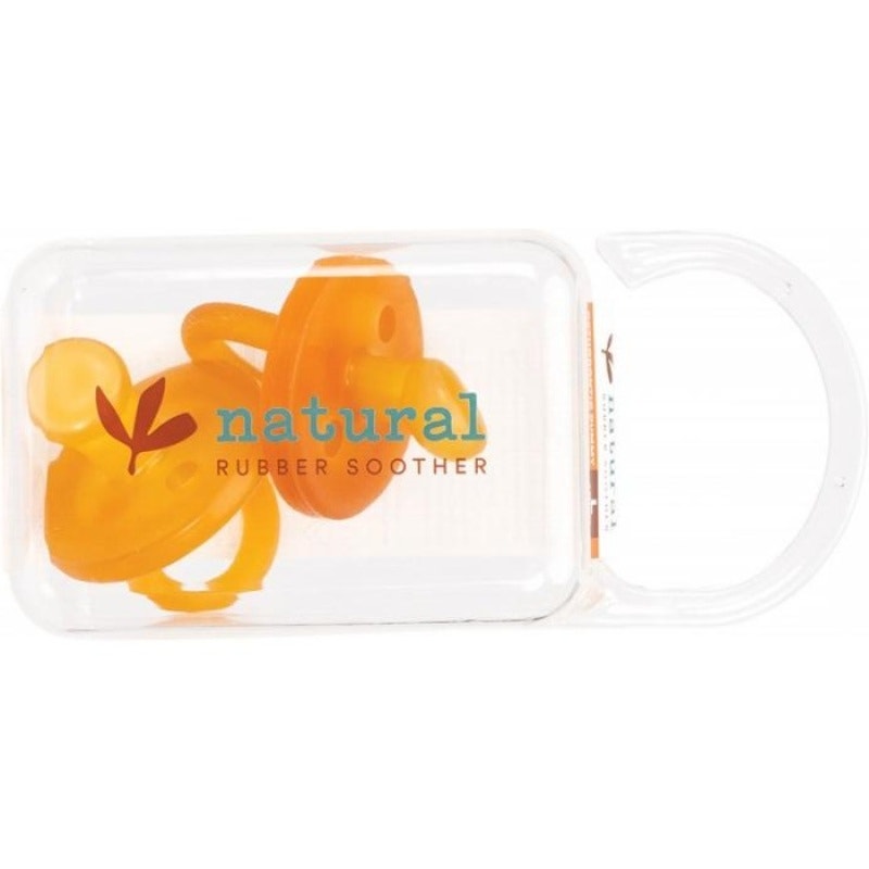 Natural rubber soother orthodontic clearance