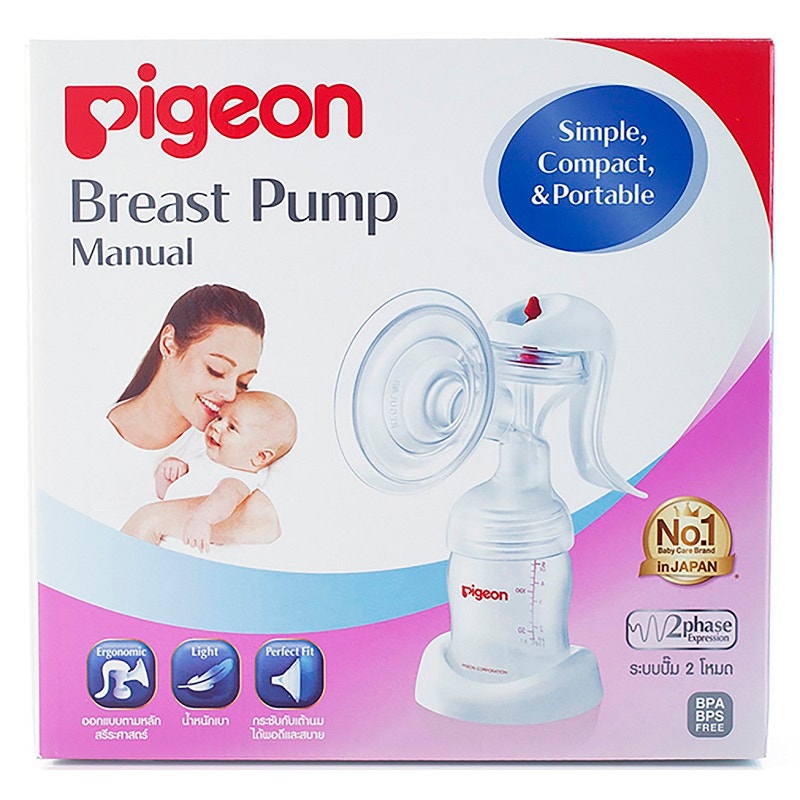 Pigeon manual sales breast pump