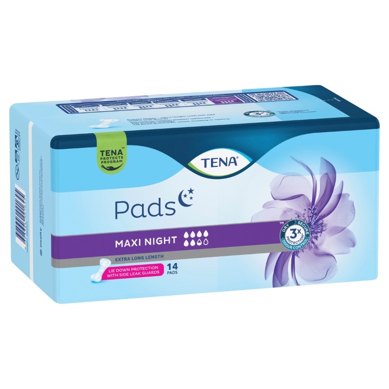 Tena Maxi Night Pad X 14 Buy Online in Australia Pharmacy Online